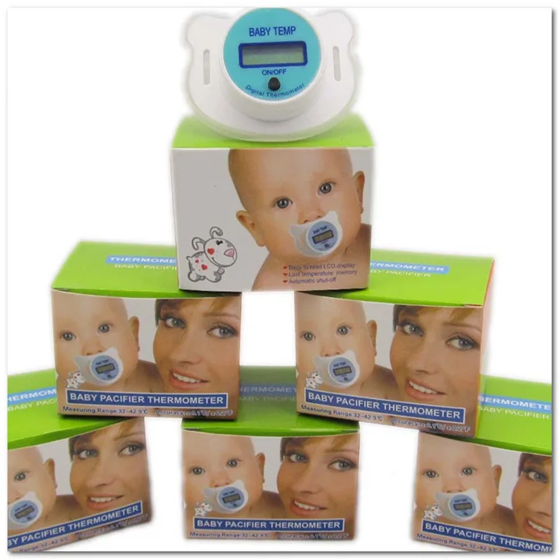 Chupetas para Mamilos do Bebê Mamilo Inteligente Conforto Eletrônico Boca Termômetro Duplo Uso Segurança Conveniência Chupeta 0-4years 6 Mamilo inteligente 0-4years chupetas para mamilos do