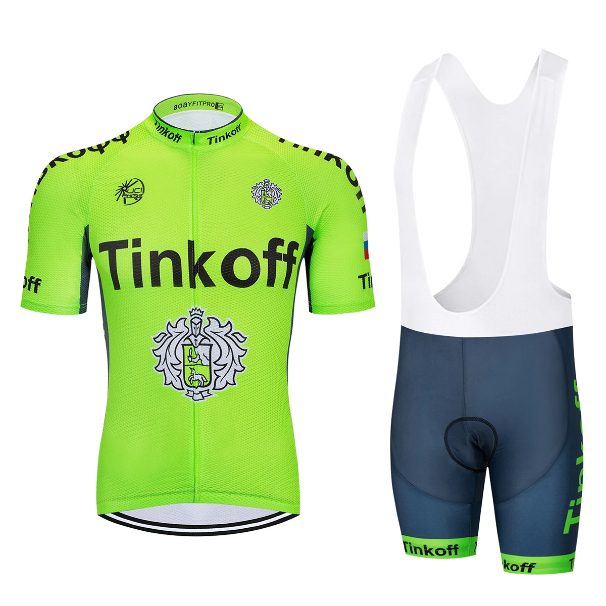 

NEW 2019 Saxo Bank Tinkoff Team Cycling Jersey Sets MTB Bicycle Bike Breathable shorts Clothing Cycling Suit 9D GEL