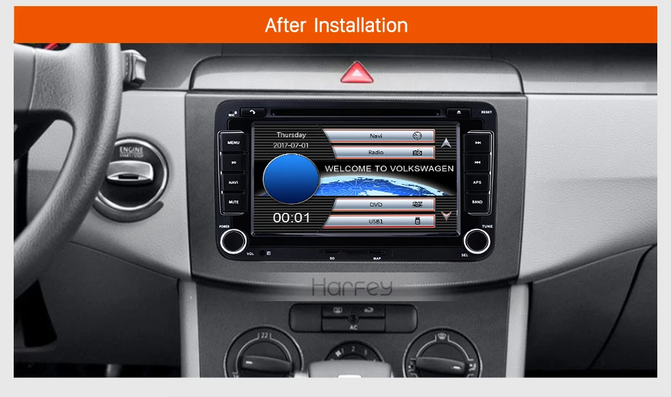 Discount Harfey WinCE 6.0 7" Universal Car Radio Touchscreen GPS Multimedia Player For VW Golf T5 Jetta Skoda Octavia Yeti Polo Tiguan 6 Discount Harfey WinCE 6.0 7" Universal Car Radio Touchscreen GPS Multimedia Player For VW Golf T5 Jetta Skoda Octavia Yeti Polo Tiguan 6