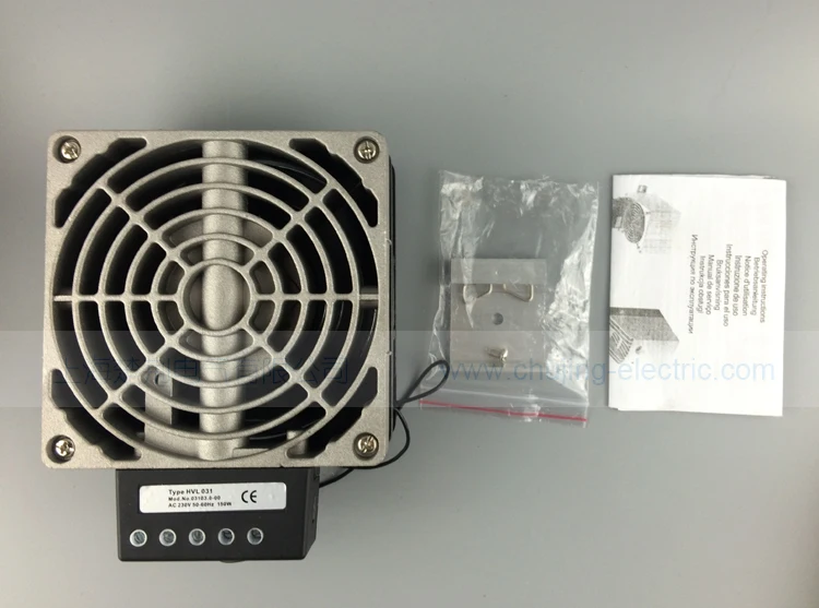 

HVL031-150W With dual ball bearing fan PTC semiconductor heater