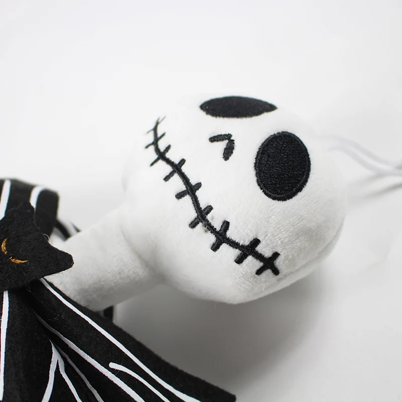 50cm The Nightmare Before Christmas Jack Skellington Sally Black Skeleton Skull Plush Toy stuffed doll Halloween Gift