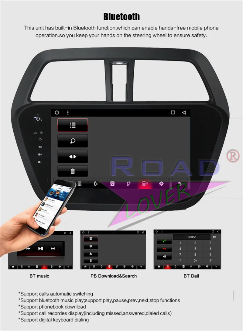   For Suzuki S-Cross 2014