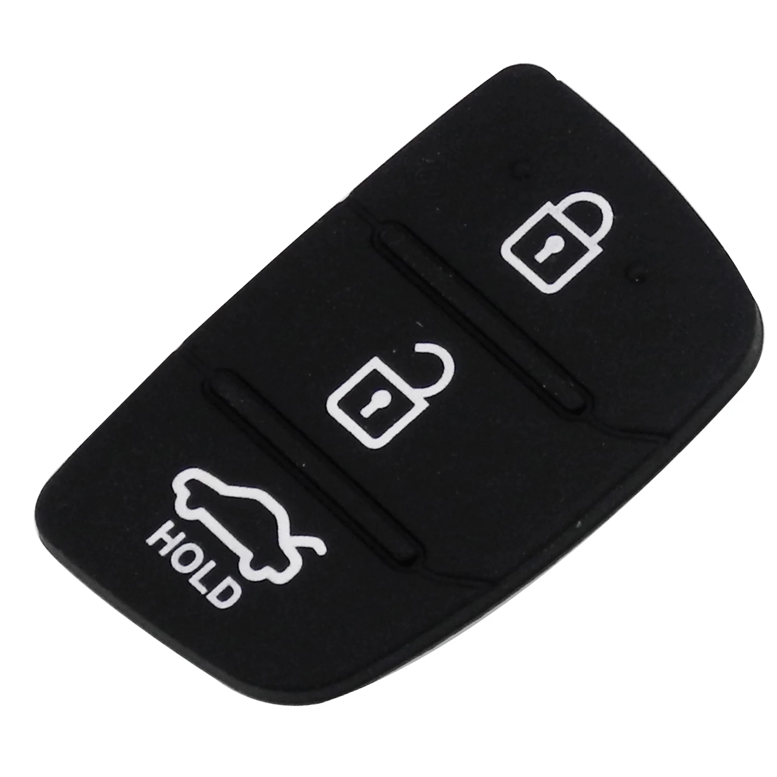 Keyforkess 10 pz/lotto in gomma Auto tasto chiave Pad per Hyundai 3/4 pulsanti chiave Shell vuoto caso ricambi Auto sostituzione - HTB116r2hsnI8KJjSsziq6z8QpXan