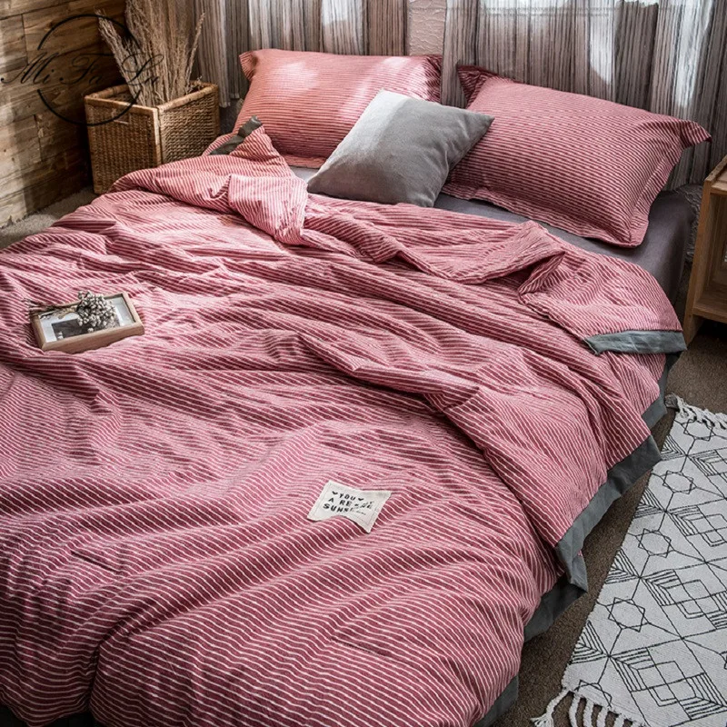 

Striped Plaid Patchwork Summer Quilt Comforter Comfortable Quilted Bed Covers and Bedspreads Summer Blanket Throw colcha verano