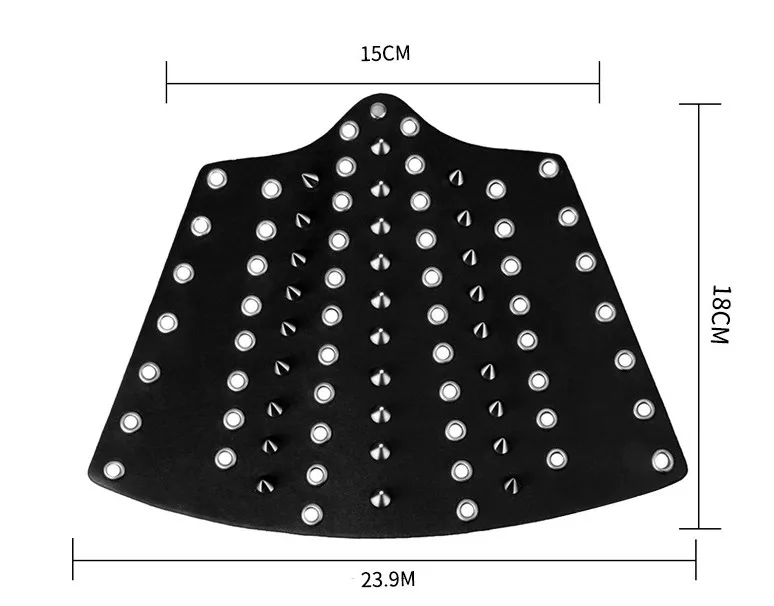 Панк браслет с шипами крутой ночной клуб косплей браслет заклепки-Шипы широкие манжеты кожа Панк готика рок унисекс браслеты