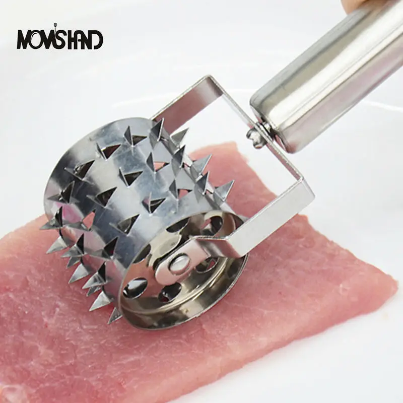 Нержавеющая сталь профессии Мясо Tenderizer Молотки для стейка Кухня Инструменты