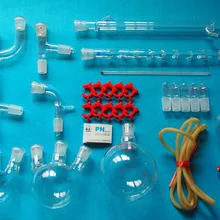 Новая продвинутая лаборатория химии Стекло ware комплект с 24/29 Стекло шлиф