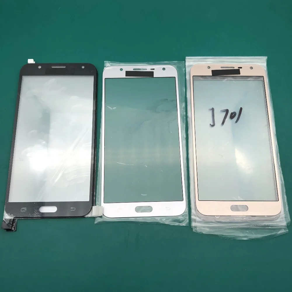 2 шт. оригинальный LCD Передний сенсорный экран панель Стекло Внешний объектив для