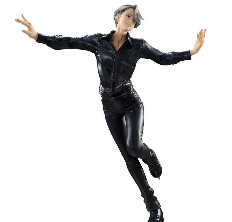 

23cm YURI on ICE Nendoroid 741# Victor Nikiforov Anime Cartoon Action Figure PVC toys Collection figures for friends gifts