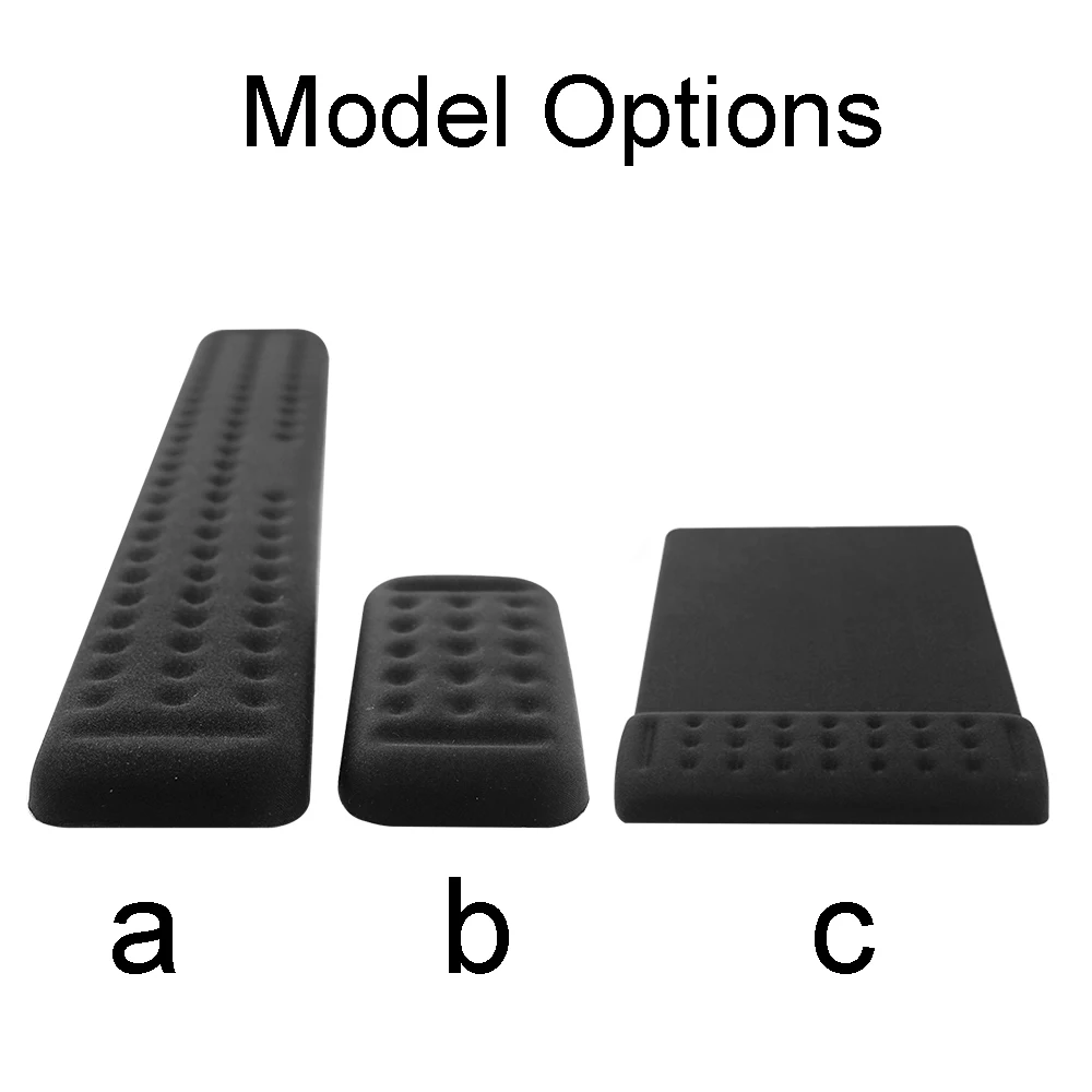  CHYI Porous Soft Memory Mouse Pad Ergonomic Natural Rubber Single Hand Wrist Rest Mat Keyboard Mous
