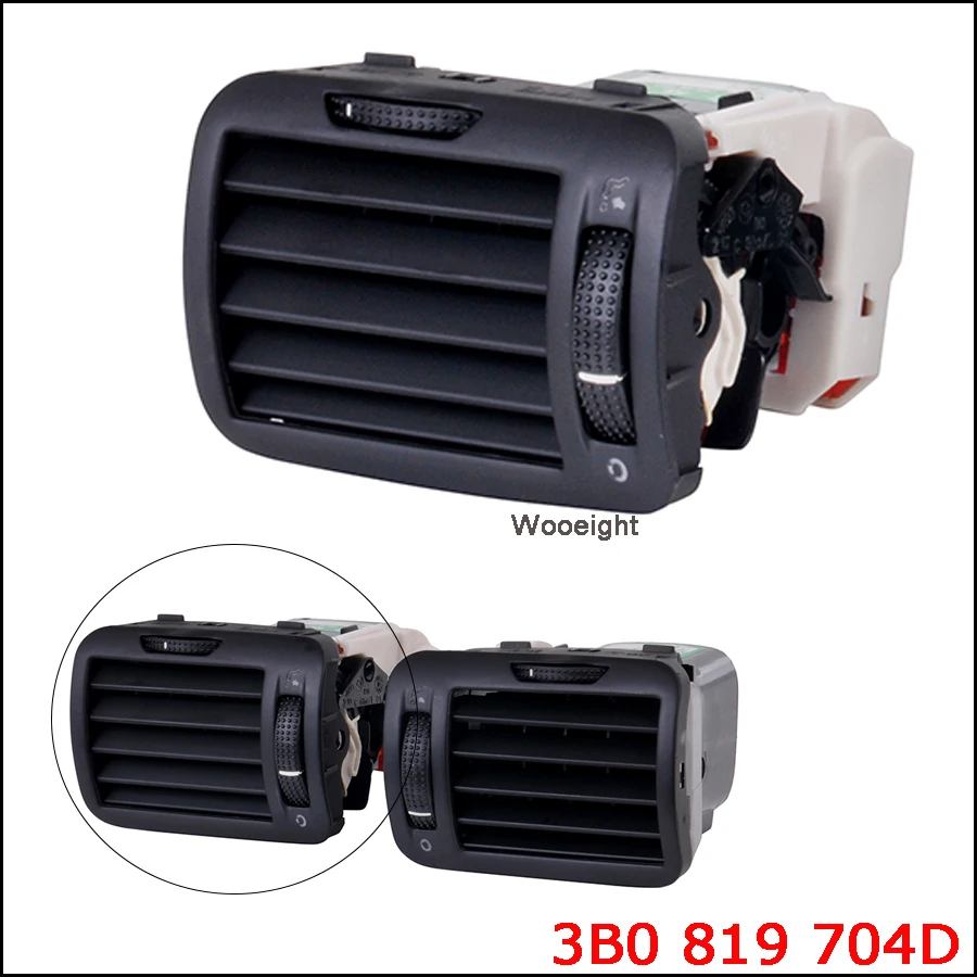 3B0819703 For For VW Passat B5 1997-2005 Black Front Right Dashboard Air Vent Outlet Dash AC Heater Car Accessories ABS  (3)