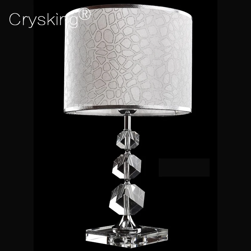 (220V Only) 2016 K9 Crystal Table Lamps for Living Room Decor , D300
