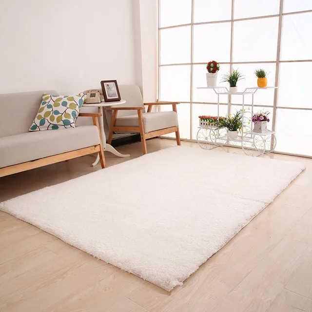 Hot Sale Mats Rectangle Solid Mat Anti slip Living Room Carpet