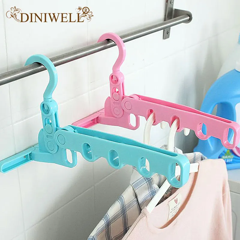 

DINIWELL Home Storage ABS Storage Hooks Towels Hooks Clothes Hanger on the top of the Closet Wardrobe Organizer