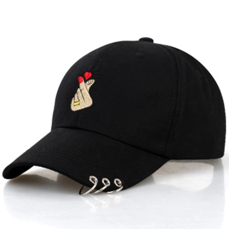 Бейсбольная кепка с 3 кольцами, хлопковая регулируемая бейсболка в стиле хип-хоп с вышивкой love gestrue, шапки унисекс