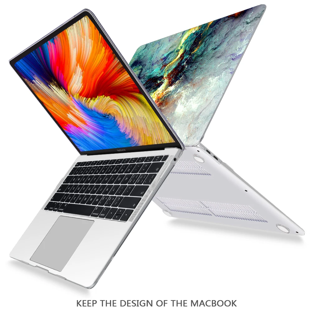 Redlai для MacBook Pro 13 16 дюймов Чехол с сенсорной панелью A2159 A2141, прозрачный мягкий сенсорный чехол для ноутбука MacBook Air 13 A1932 A1466