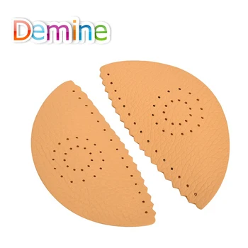Demine Leather Arch Support Pads for Flat Foot Heel Orthotic Insoles Pain Relief Orthopedic Corrector Cushion Shoes Pad Inserts