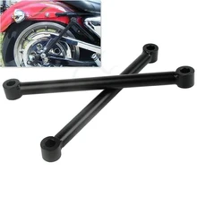 4 Lowering Kit Rigid Rear Hardtail Strut For Harley Dyna Street Glide Fat Bob Low Rider Sportster 883 1200 FXDB FXDF Black candino street rider c4441 4