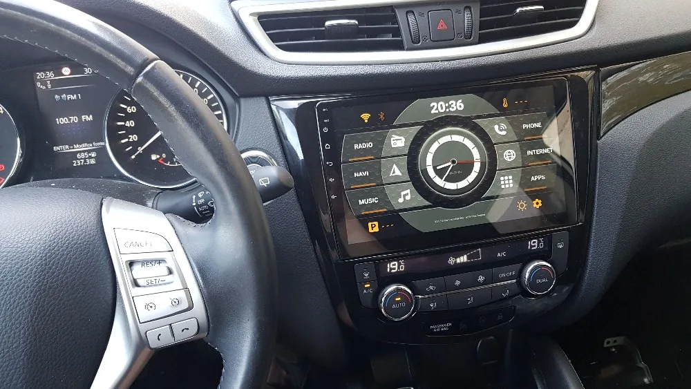 Clearance 10.2" Android 8.0 Car GPS Radio Player for Nissan X-Trail Qashqail 2014 2015 2016 2017 with Octa Core 4GB+32GB Stereo Multimedia 5