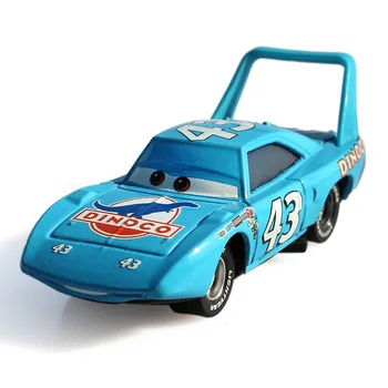 Pixar Cars Diecast No.43 The King Strip Weathers  Metal Toys Car For Children 1:55 Loose Brand New In Stock Lightning McQueen 1