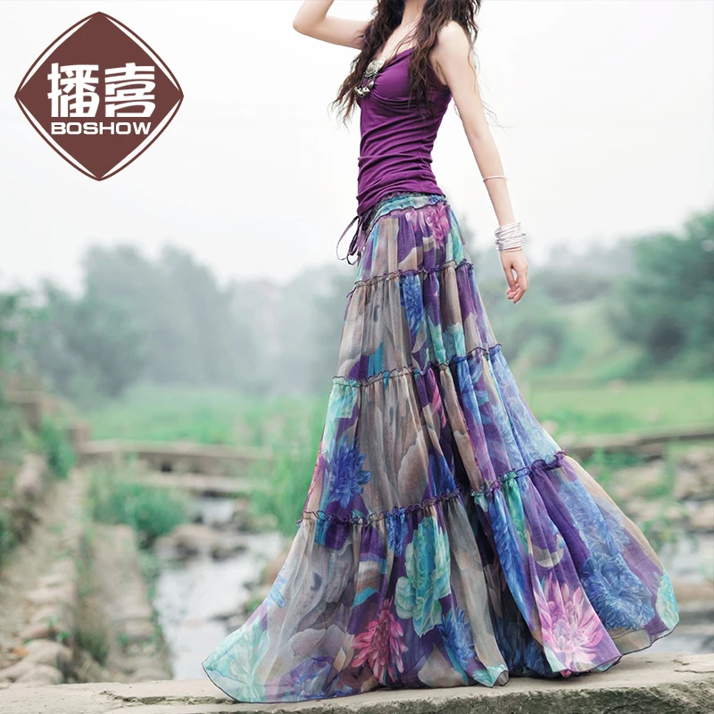 long maxi skirts online