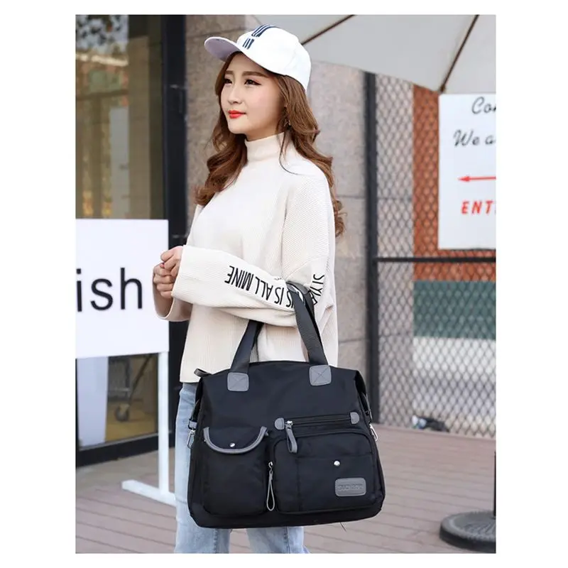 جديد السيدات أزياء للماء أكسفورد حمل حقيبة عارضة النايلون حقيبة كتف مومياء حقيبة كبيرة قدرة حقيبة قماش قنب جديد السيدات أزياء للماء أكسفورد حمل حقيبة عارضة النايلون حقيبة كتف مومياء حقيبة كبيرة قدرة حقيبة قماش قنب