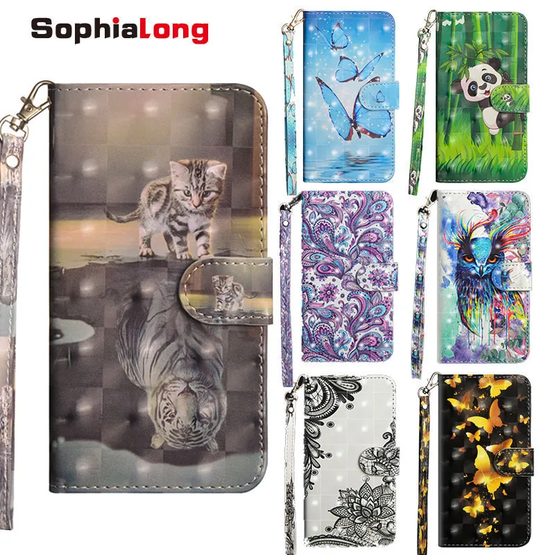 

Case for ASUS Zenfone Max Pro M2 ZB631KL ZB633KL Fundas For Coque ASUS ZenFone Max M2 ZB633KL 6.3" Flip Wallet Cover 3D Cases