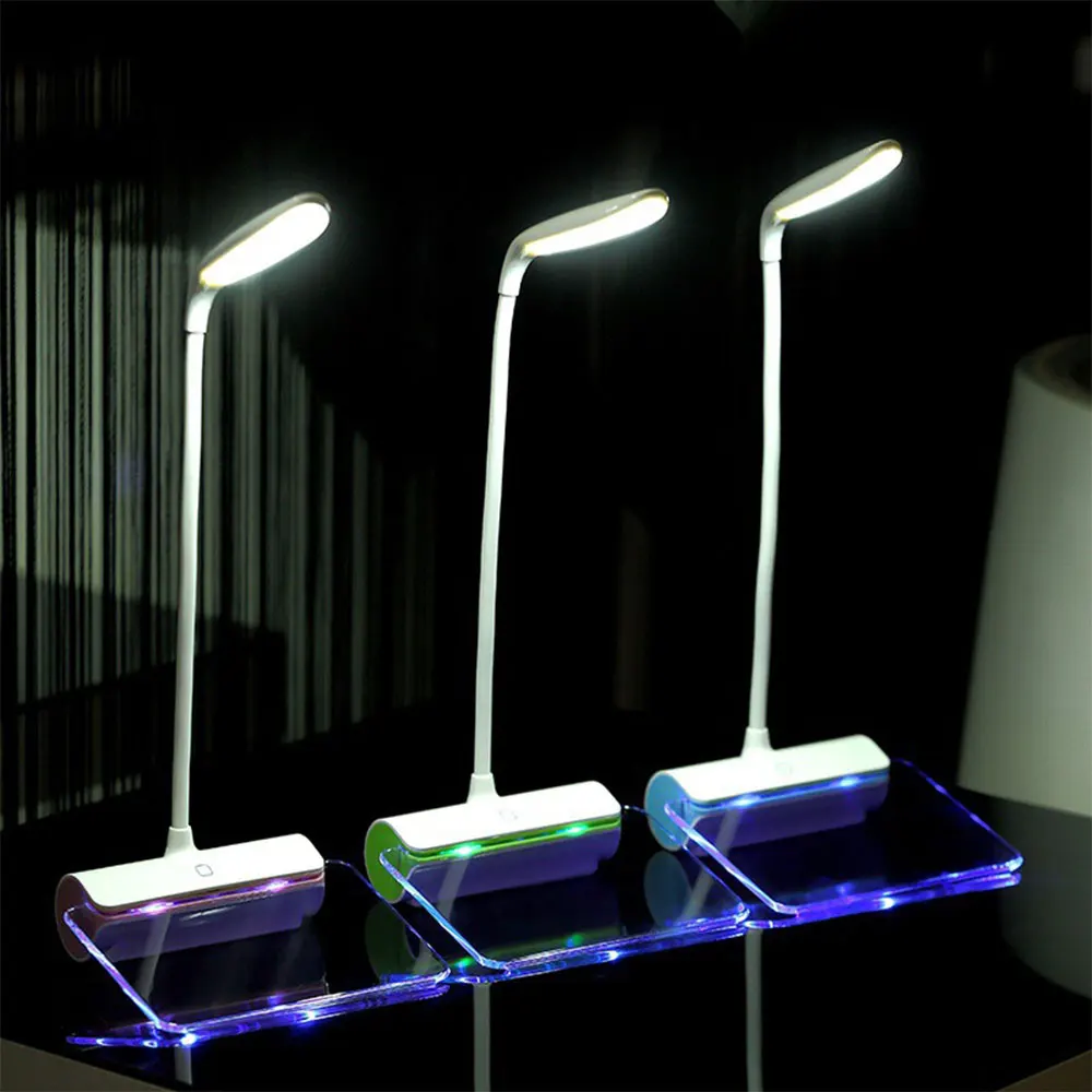 

Multifunction Newest Design Adjustable Rechargeable Desk Lamp LED Light with Message Board leave a message for Students