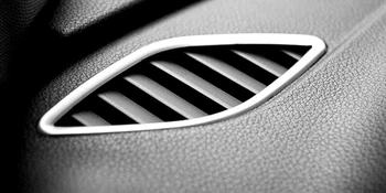 

2pcs Stainless Steel Accessories Interior Car Front Upper Air Vent Outlet Cover Trim For Audi A3 8V 2012 2013 2014 2015