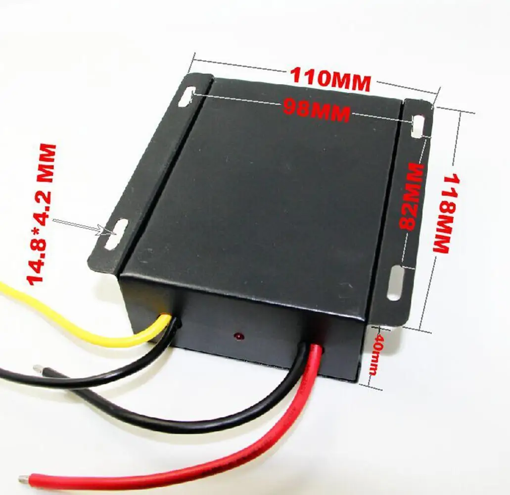 Преобразователь DC 12 V повышающий до DC 19 V 25A 475 W модуль регулятора питания