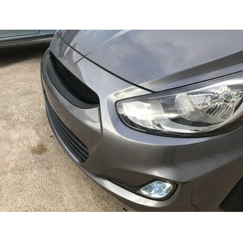 Спортивный сетчатый гриль для Hyundai Accent 12 17 2012 2017 седан хэтчбек|Гоночные решетки| |