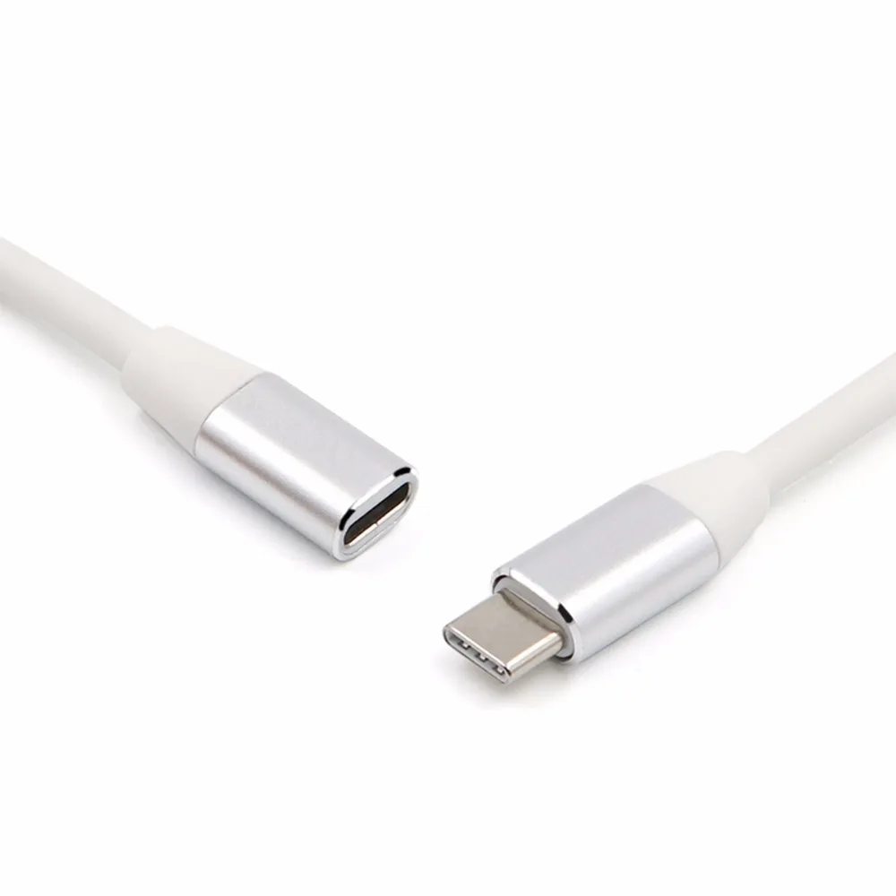 Удлинительный кабель SOONHUA USB Type C с ПВХ оболочкой 1 м 3 для передачи данных и видео 24
