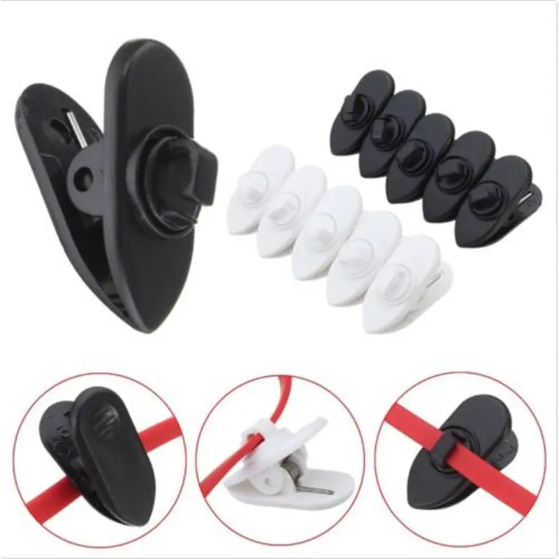 

5PCS Adhesive Clips For Headphone Cable Wire Good Nip Clamp Earphone Holder Mount Collar Mobilephone Accessories Dropship