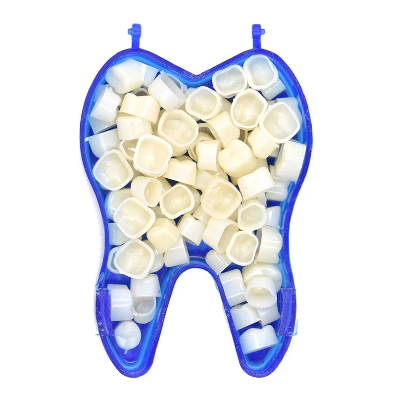 1 коробка Временная зубная коронка для передних зубов или задних стоматологических материалов стоматологические инструменты стоматологическое оборудование