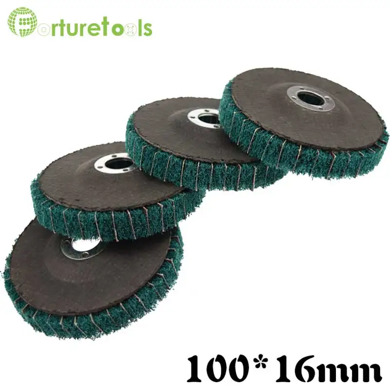 10pcs flap disc sanding wheels Microfiber cloth wheel for metal fine
