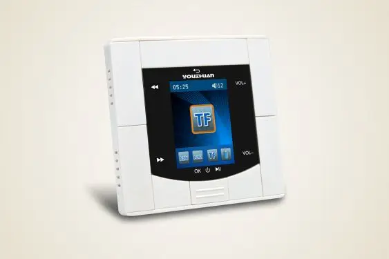 wall mounted music system