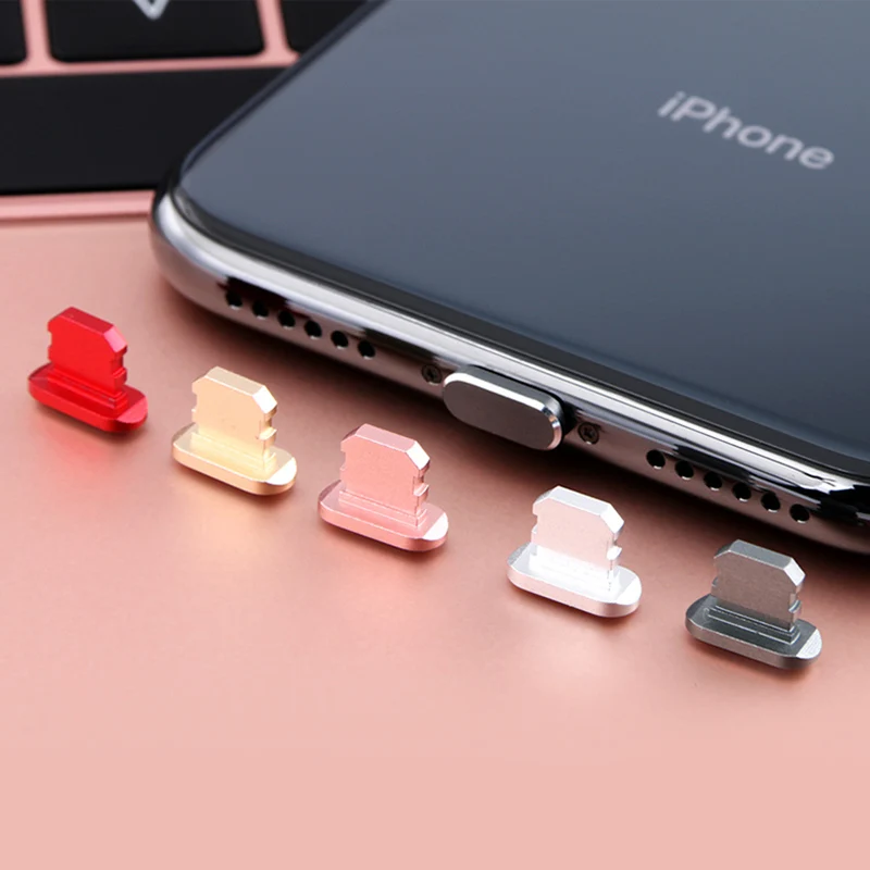 

CatXaa Fashion Charge Port Dust Plug Charging Cenicienta Jack Stopper for Iphone 5 5s 6 6s 7 8 X Xr Xs Max Protect Wholesale