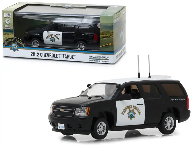 GL 1:43 2012 CHEVROLET TAHOE CALIFORNIA HIGHWAY PATROL литая модель автомобиля металлические игрушки подарок на день рождения для детей