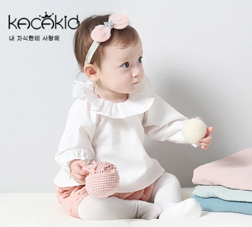 KACAKID/Детская рубашка для девочек детские рубашки в стиле Лолиты с отложным