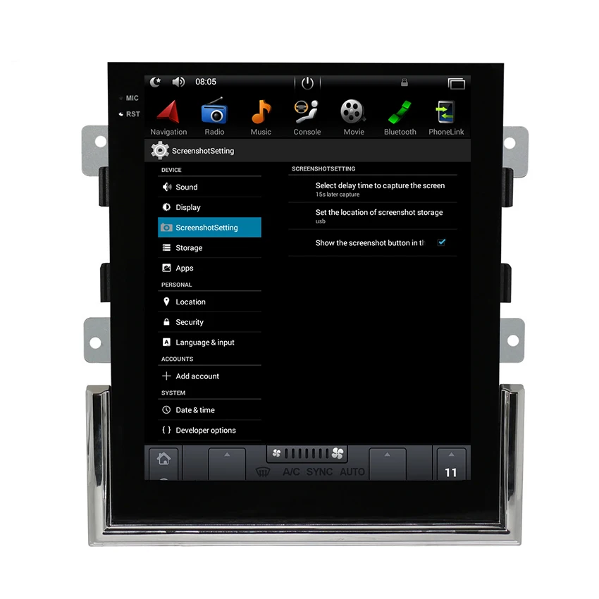 Perfect Android 6.0 2G RAM For Porsche Macan 2014~2017 Car Radio Audio Video Multimedia DVD Player WIFI GPS Navi Navigation 1