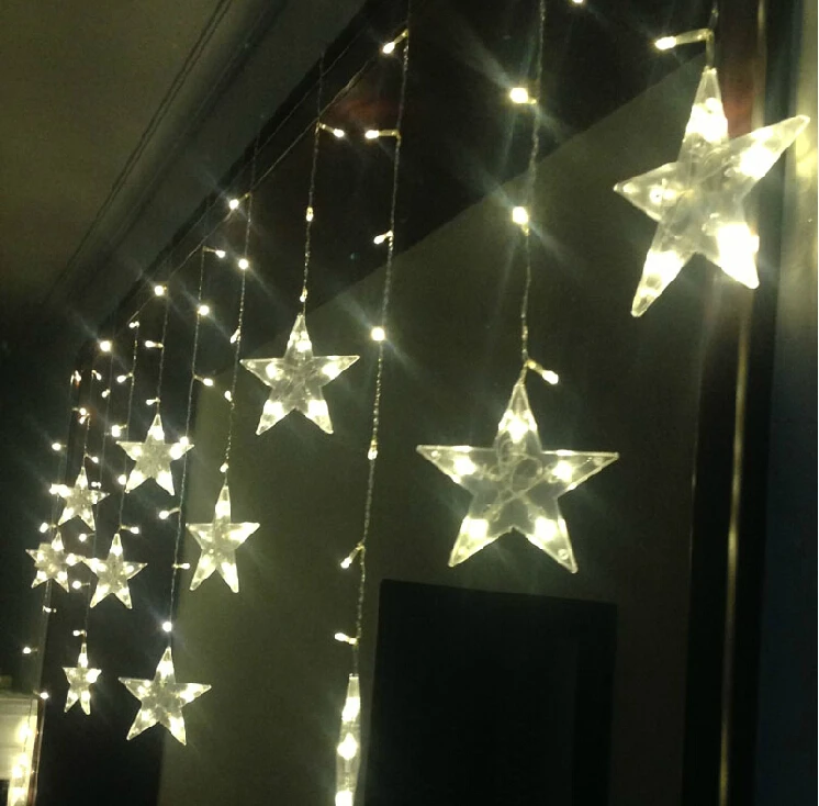 2014 Led Multi Color Star Lamp Shop Window Decorative Light