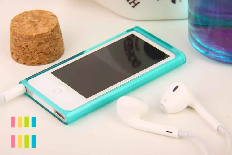 Чехол для Ipod Nano 7, карамельный цвет, Мягкий ТПУ силиконовый чехол для Apple iPod Nano 7, чехол 7-го поколения