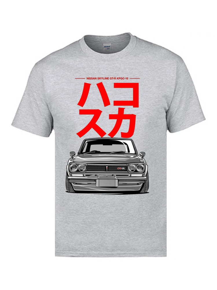 Hakosuka 1705 Men's Graphic Custom Tees O Neck ostern Day 100% Cotton T Shirts Leisure Short Sleeve Clothing Shirt Hakosuka 1705 grey