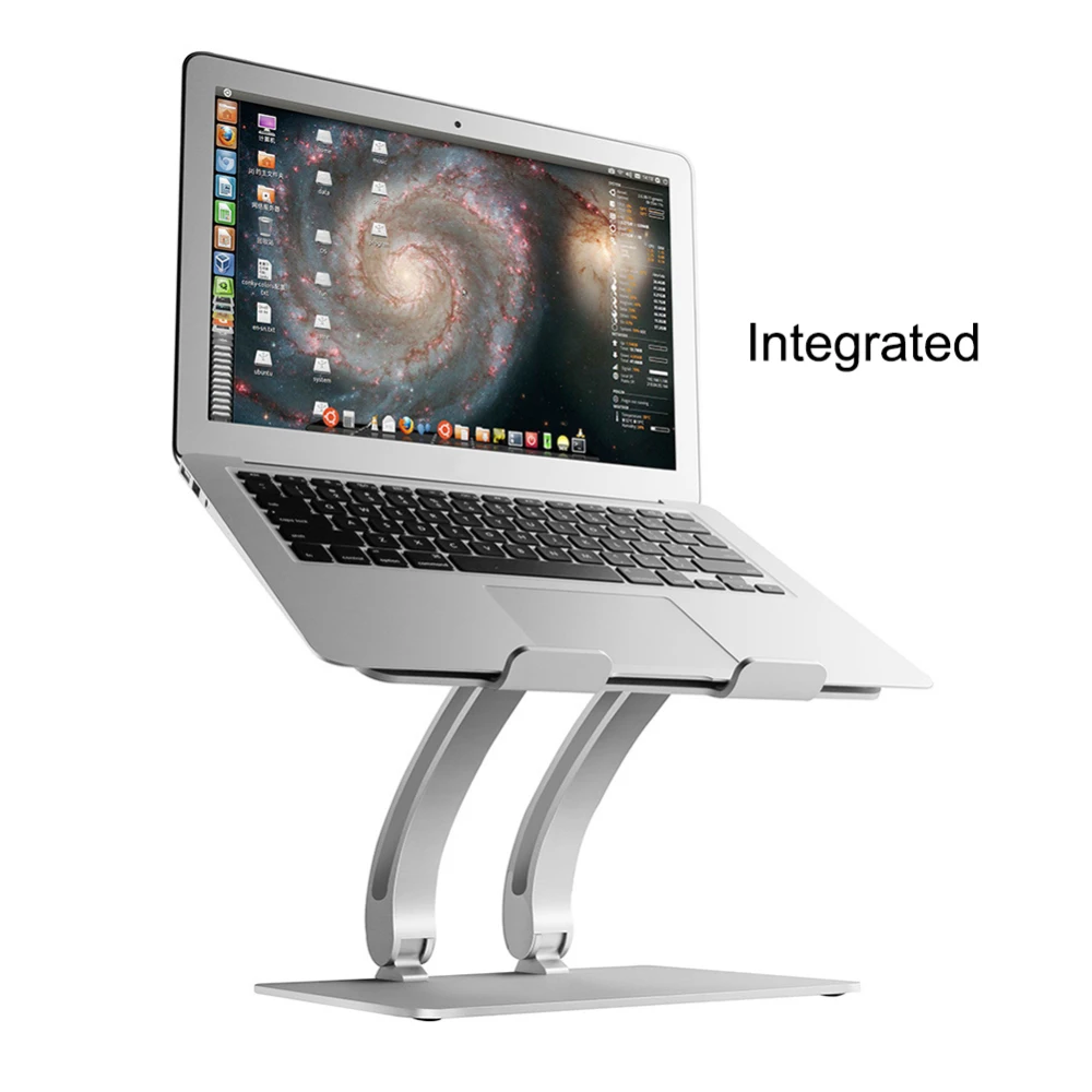 Подставка для ноутбука мульти угол регулируемый эргономичный алюминиевый вынос руля металлический держатель подставка для ноутбука Вентиляция для MacBook Air Pro