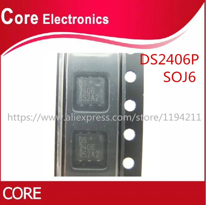 100pcs/lot DS2406P DS2406 SOJ6 Best quality-in Integrated Circuits from ...