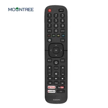 Special Offers replacement EN2X27HS remote control for Hisense smart TV with Netflix You Tube 43K300UWTS0100 49K300UWTS 55NEC5200 65K5500UWTS