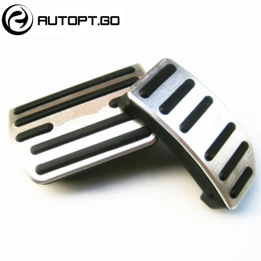 

NO DRILL Aluminium Car Foot Pedals Cover Install Gas Brake Pedal For Roesign VOLVO S60 S60L V60 XC60 S80 S80L Fits 2009-2015