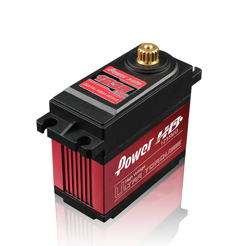 

Power HD 1:5 40KG High Torque Digital Servo 1235MG Compatible with Futaba 4PX for RC car / Robot / Robotic Arm / Fixed Wing Acce