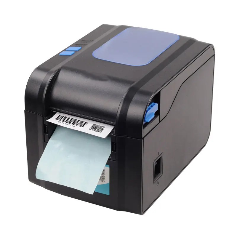 عالية الجودة 152 مللي متر/ثانية USB ميناء لاصق حراري طابعة Rr كود طابعة باركود حرارية طباعة عرض 20-80 مللي متر