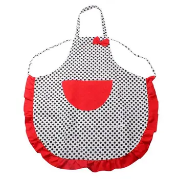 

aprons for woman kawaii dot bow vintage aprons chef grembiule avental de cozinha divertido -30